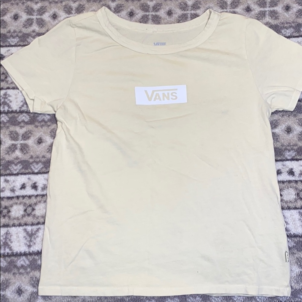 Vans Yellow Shirt